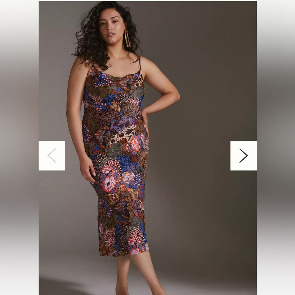 NWT Anthropologie Elyse Slip Dress, size Medium